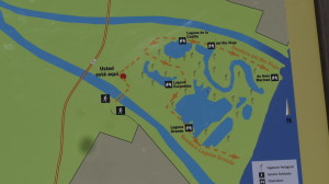 Map of hides on Reserve