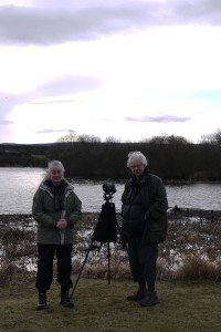 Olga and David at Loch Flemington